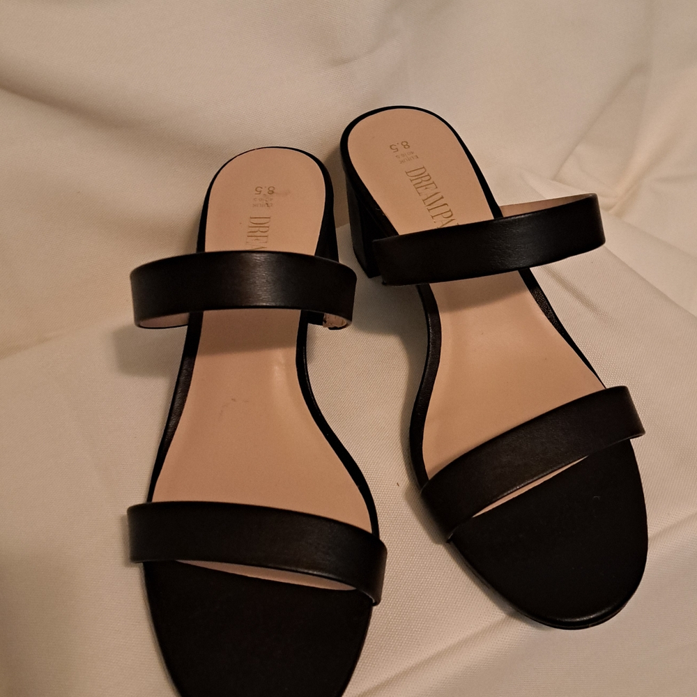 Dream Pairs Black Minimalist Sandals